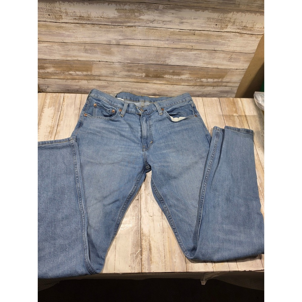 Levi's 512 Slim Taper Jeans Mens 33x32 Medium Wash Blue Denim 28833-0733